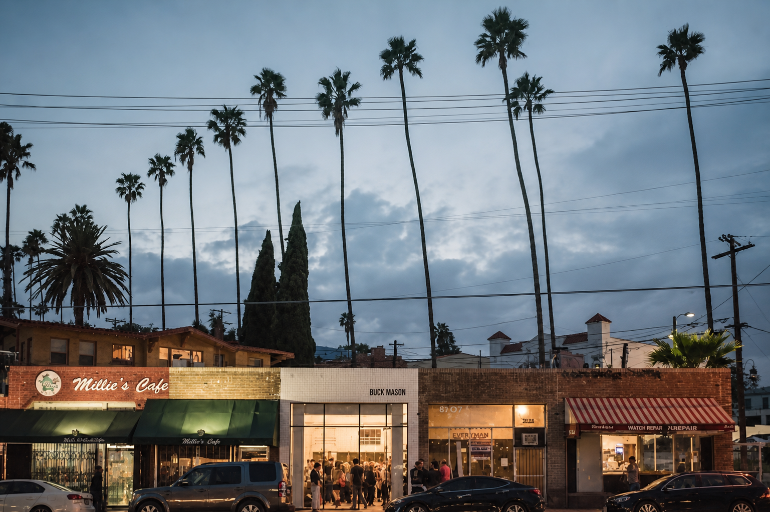 Buck Mason storefront in Silver Lake