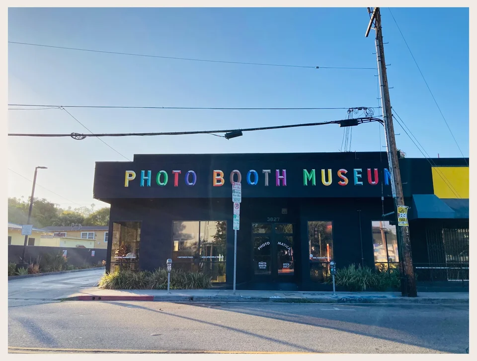Photo Booth Museum interior